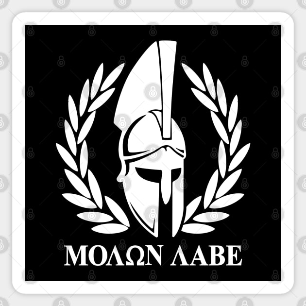 Mod.4 Molon Labe Greek Spartan Sticker by parashop